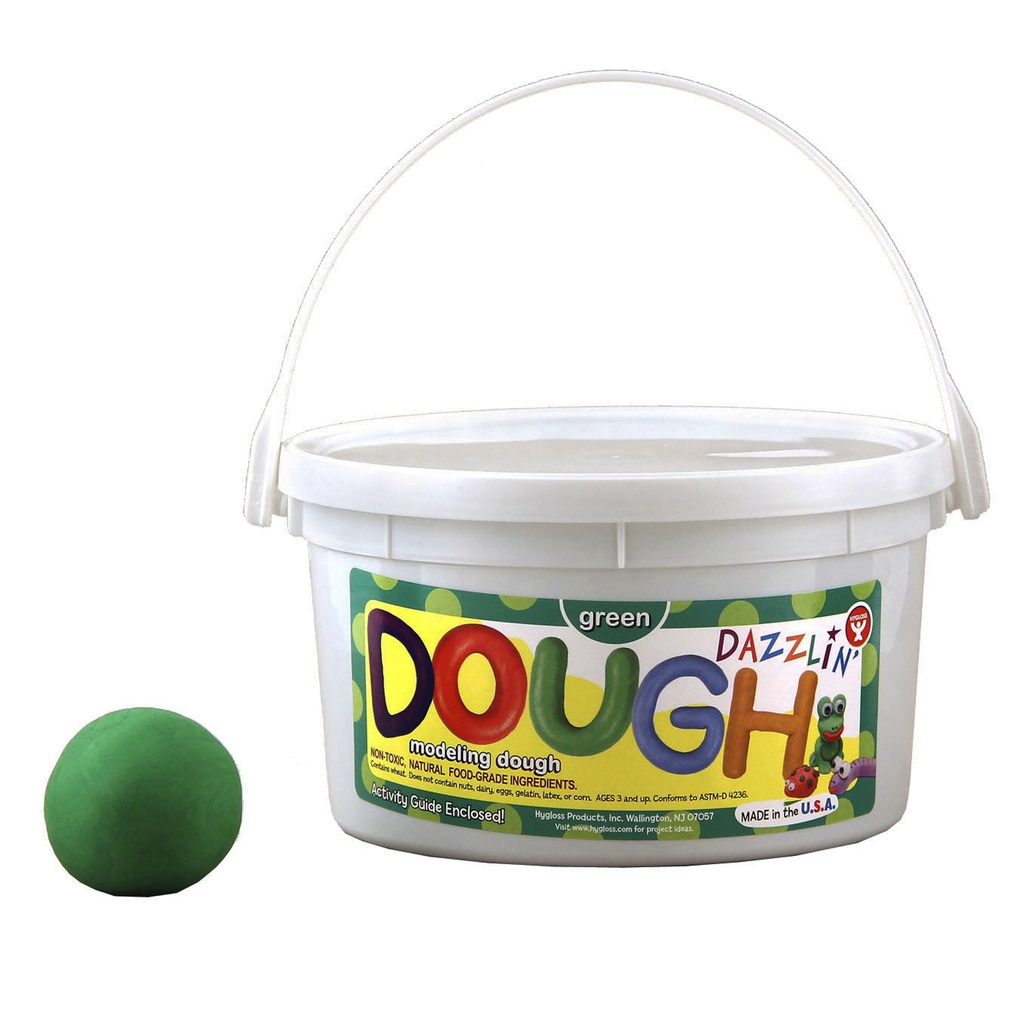 Green Dazzlin' Dough 3 lb. tub