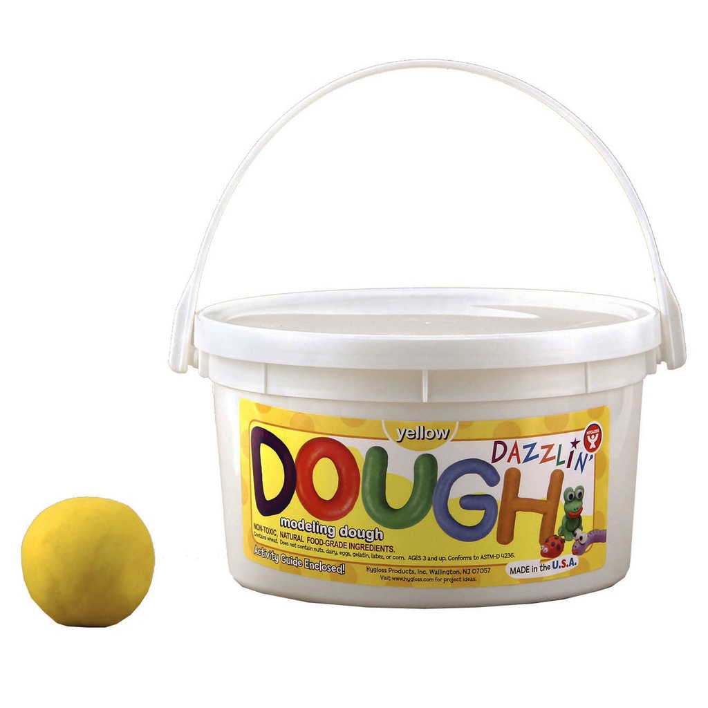 Yellow Dazzlin' Dough 3 lb. tub