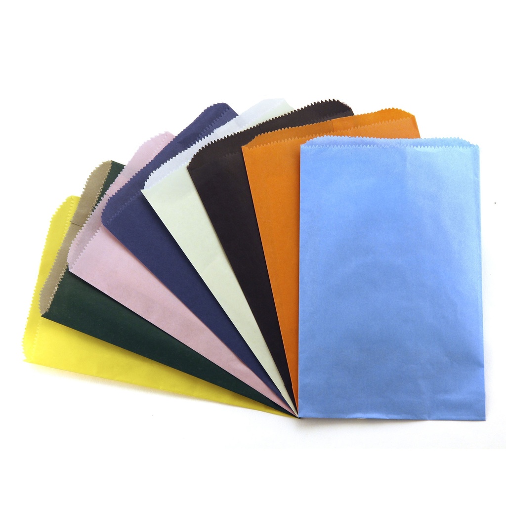 Assorted 6" x 9" Pinch Bottom Bags Pack of 28