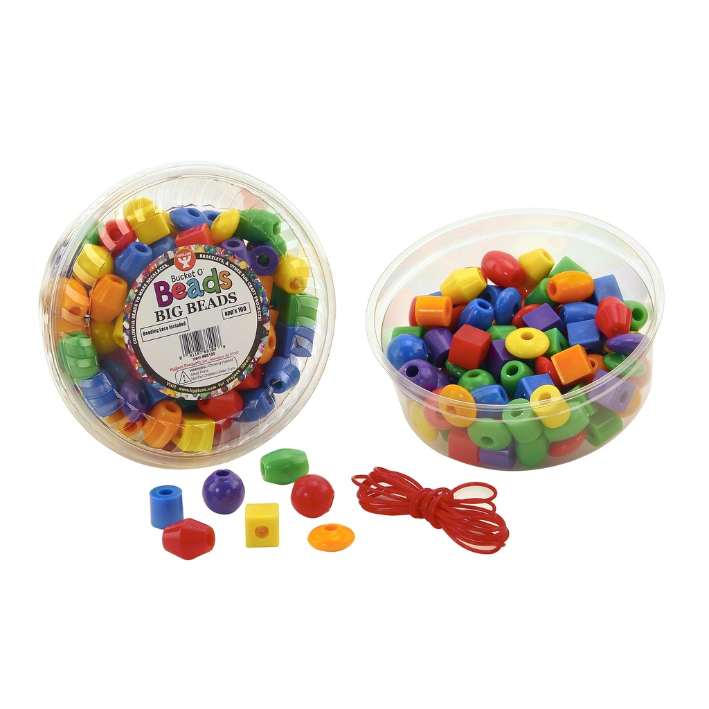 Opaque Assortment Bucket O' Beads 16 oz. 