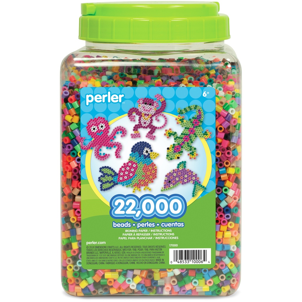 Multi-Mix Fuse Beads Jar Pack of 22000