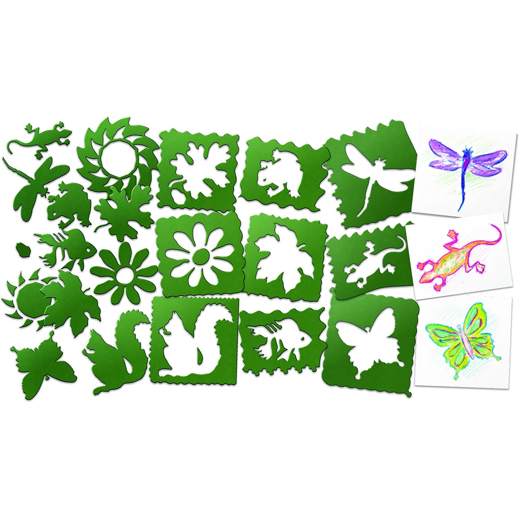 Nature Stencils Pack of 10