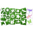 Nature Stencils Pack of 10