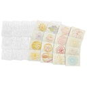 Flowers Rubbing Plates Pack of 16