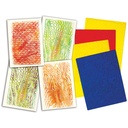 Texture Rubbing Plates Pack of 4