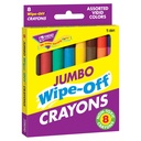 Assorted Jumbo Wipe-Off® Crayons 8-Pack 