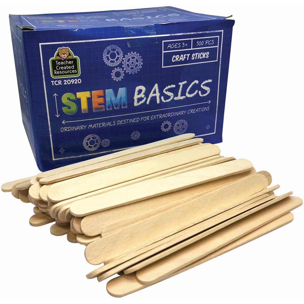 STEM Basics: Craft Sticks Pack of 500