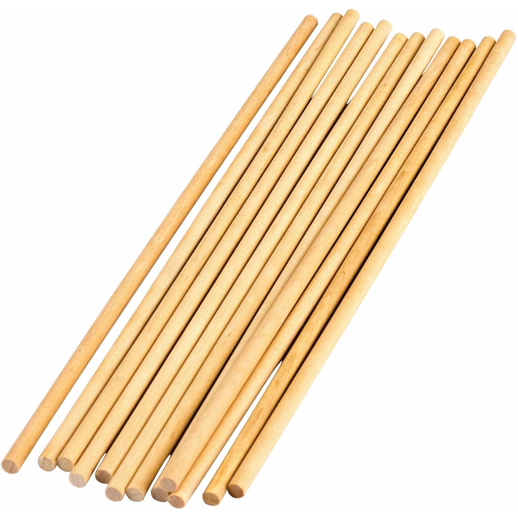 STEM Basics: 1/4" Wood Dowels