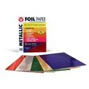 Assorted 10" x 13" Metallic Foil Paper 10 Sheets