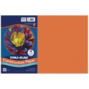 Electric Orange 12" x 18" Construction Paper 50 Sheets