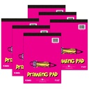 9" x 12" Kid's Drawing Pads Pack of 6