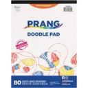 White 9" x 12" Doodle Pad 80 Sheets