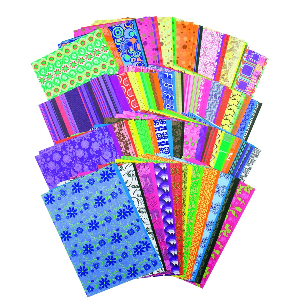 5.5" x 8.5" Decorative Hues Paper 192 Sheets