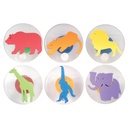 Wild Animals Giant Stampers Set of 6