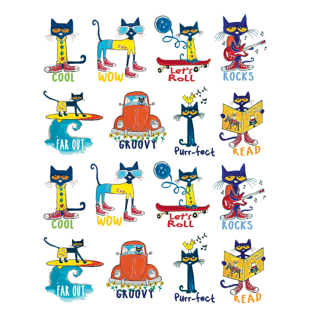 Pete the Cat® Stickers Pack of 96