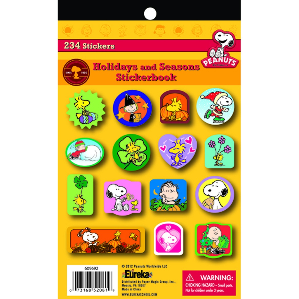 Peanuts® Seasons and Holidays Sticker Book