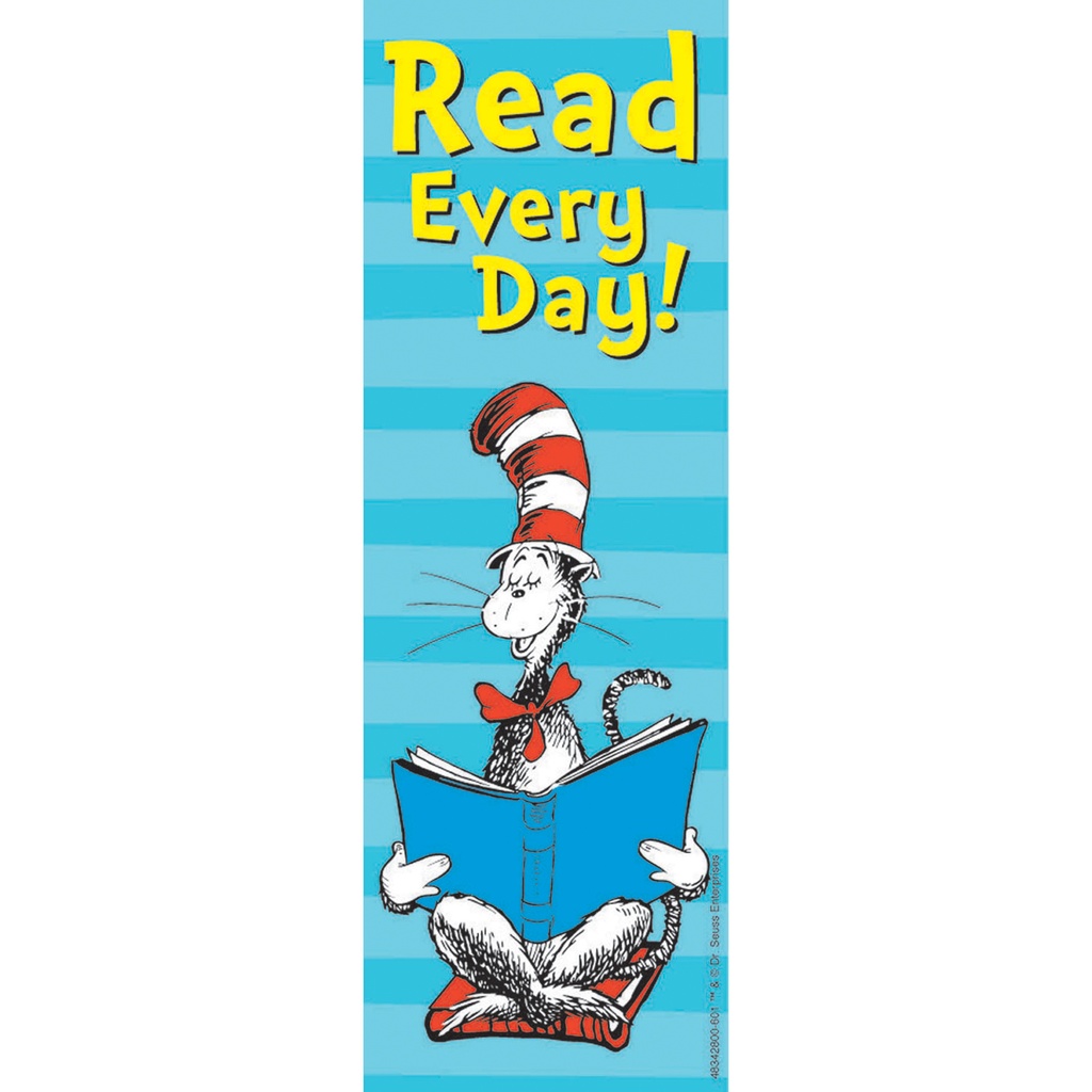 Cat in the Hat™ Read Every Day Bookmarks Pack of 36