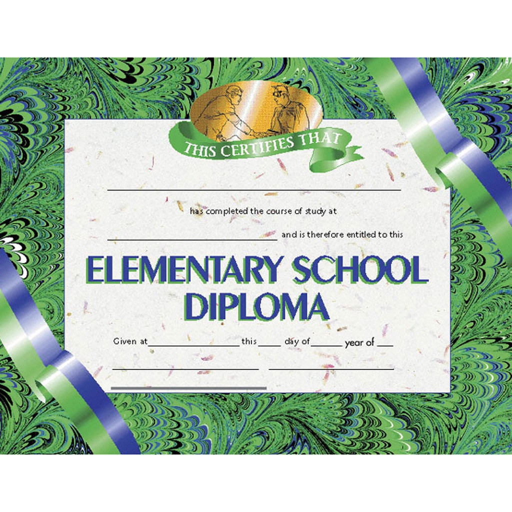 Elementary School Diploma Pack of 30