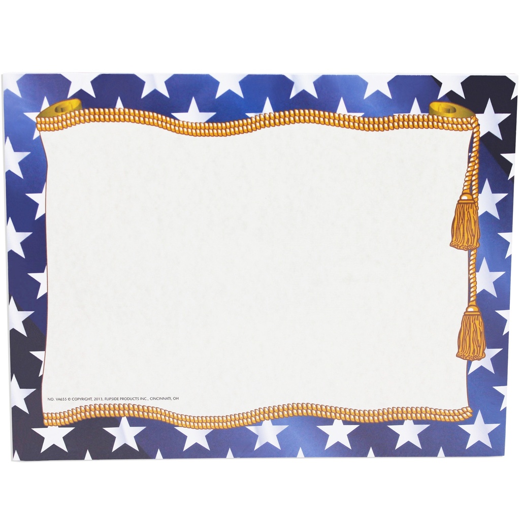 Stars Border Paper Pack of 50