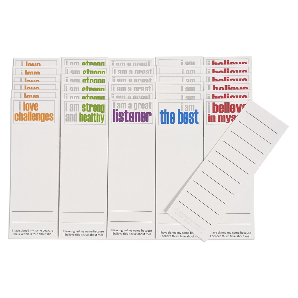 Positivity Booster Page Keepers Bookmarks Set