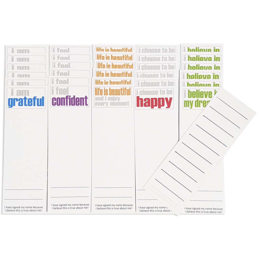 Confidence Booster Page Keepers Bookmarks Set