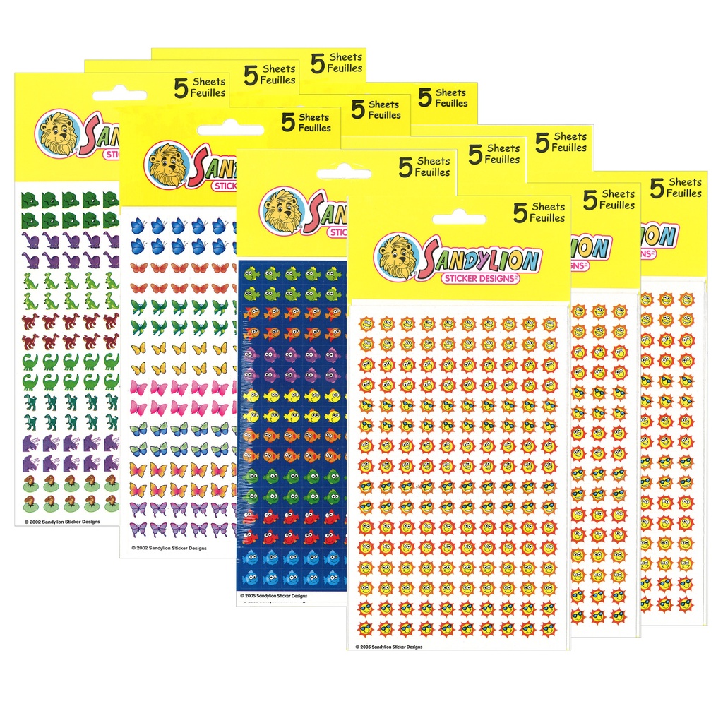 Chart Sticker Variety Pack C 3 Packs