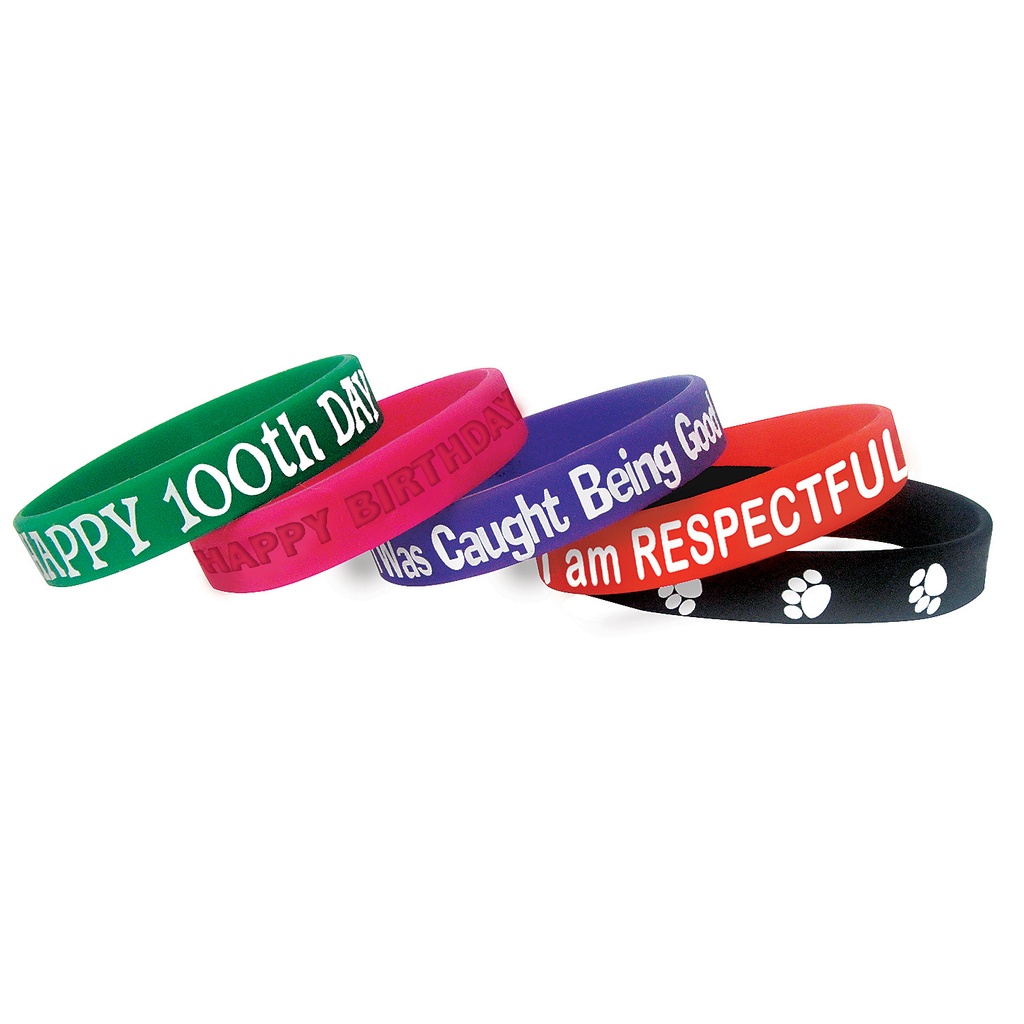 Character Traits Wristband Pack of 10