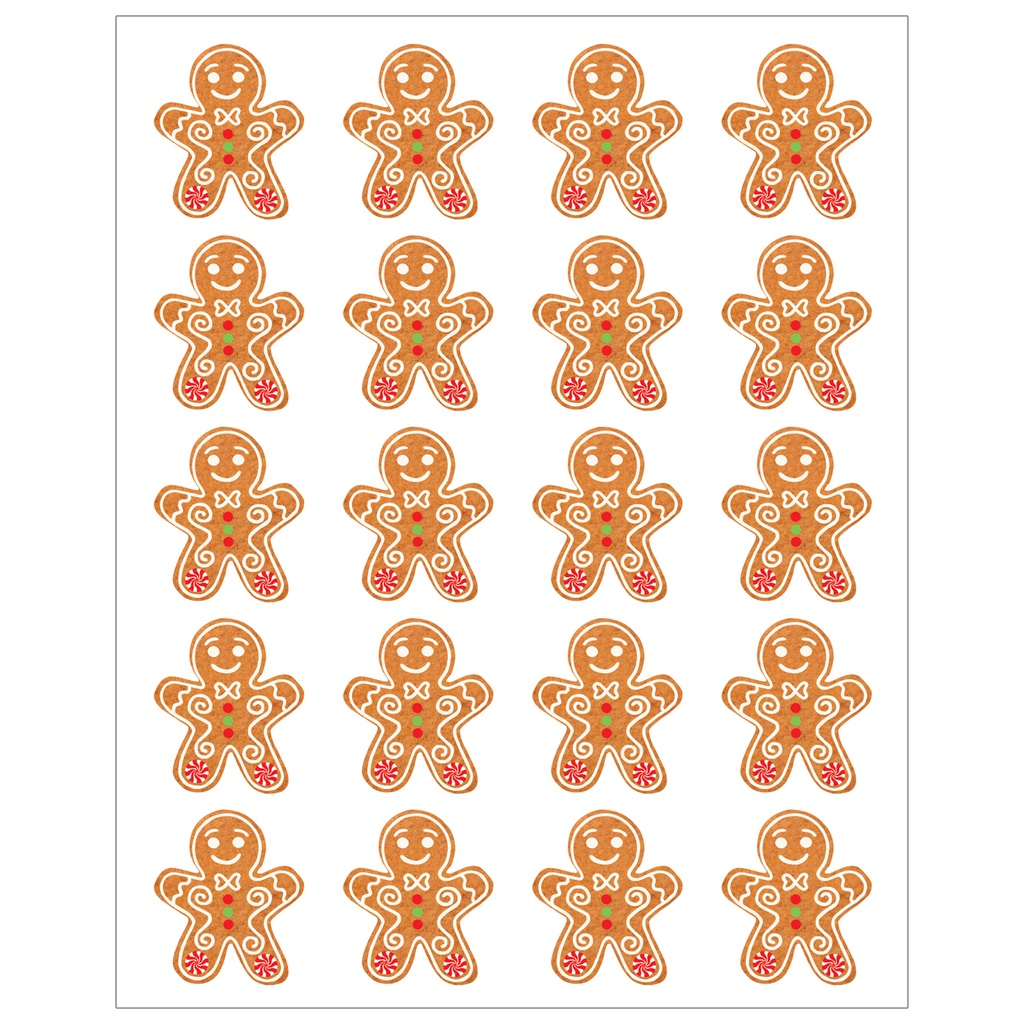 Gingerbread Cookies Stickers