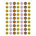 Halloween Pumpkins Mini Stickers