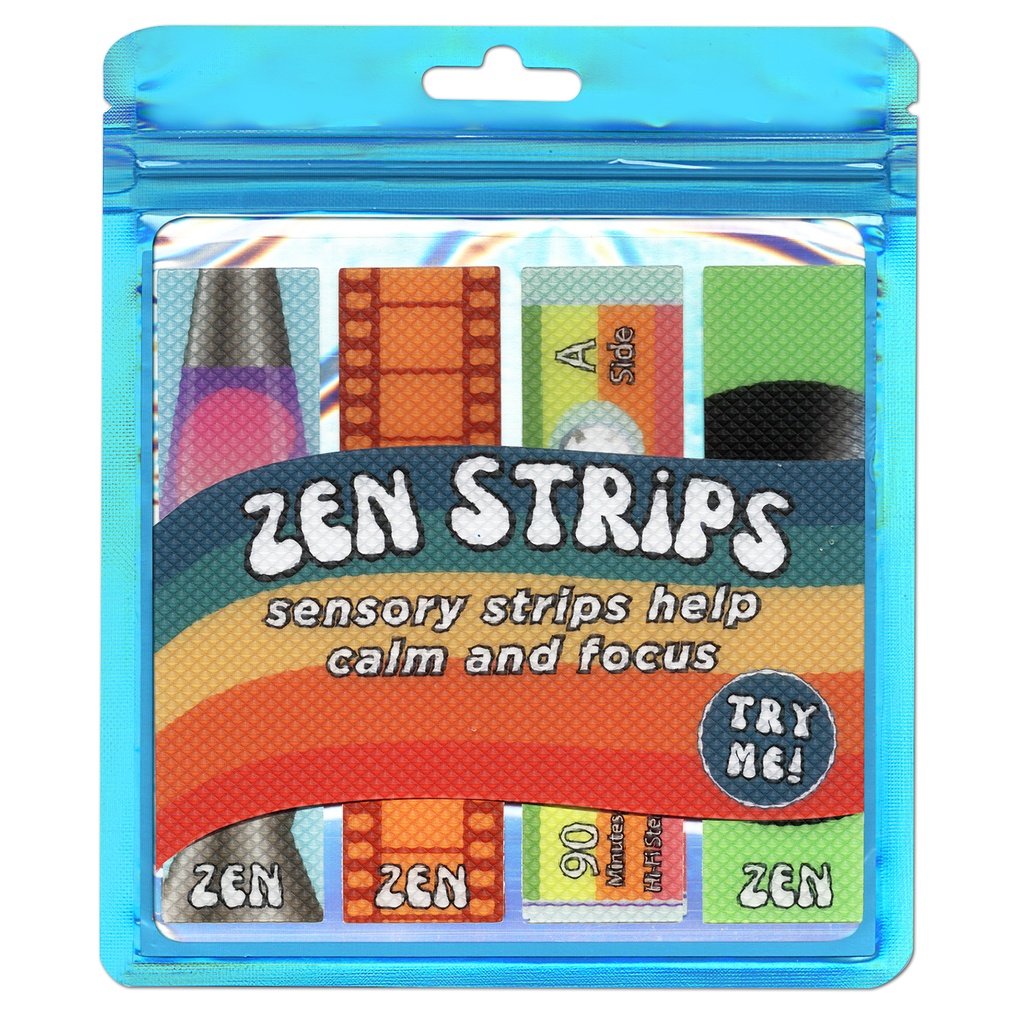 Bumpy Retro Zen Strips Set 9: 6 Sets of 4