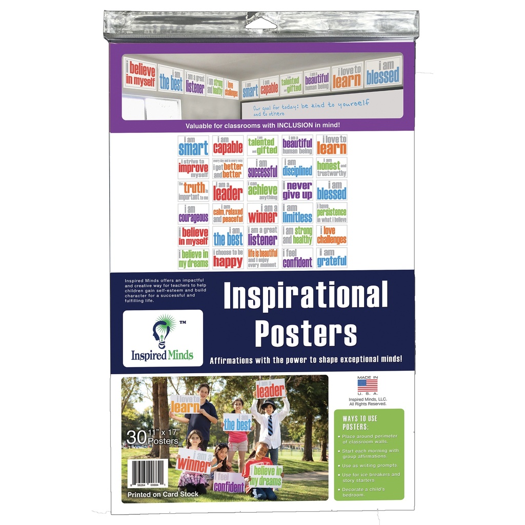 Card Stock Posters Set of 30