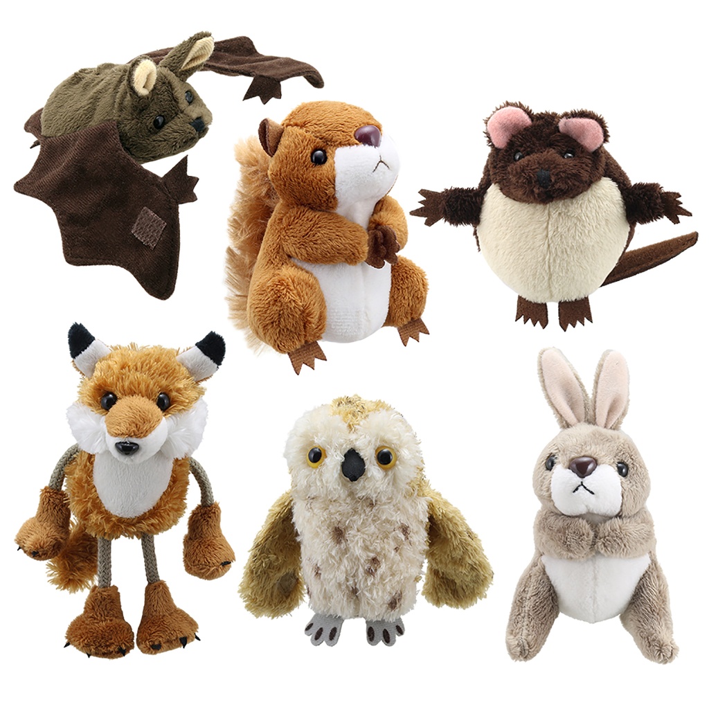 Woodland Finger Puppets Set of 6