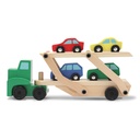 Car Carrier Truck & Cars Wooden Toy Set