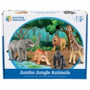 Jumbo Jungle Animals Set of 5