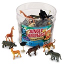 Jungle Animal Counters Set of 60