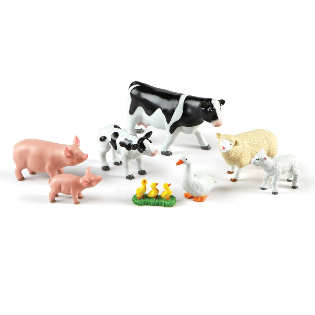 Jumbo Farm Animals: Mommas and Babies