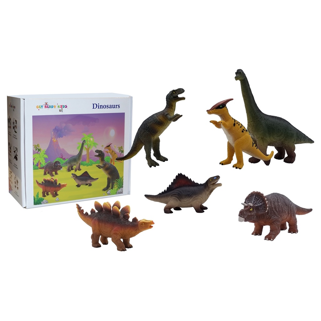 Dinosaurs Playset 6 Pieces