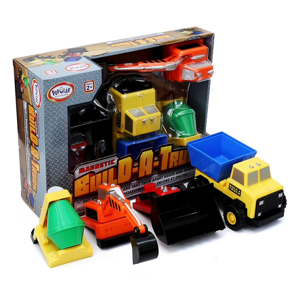 Construction Magnetic Build-a-Truck™ 