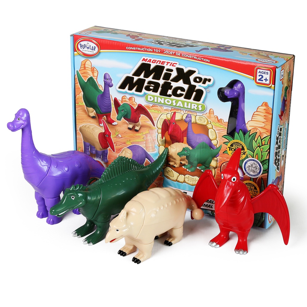 Dinosaurs Magnetic Mix or Match® Set 2