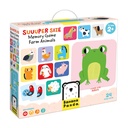 Suuuper Size Farm Animals Memory Game