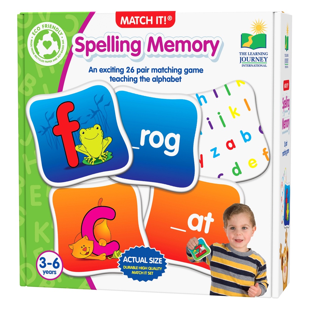 Match It! Game: Spelling Memory