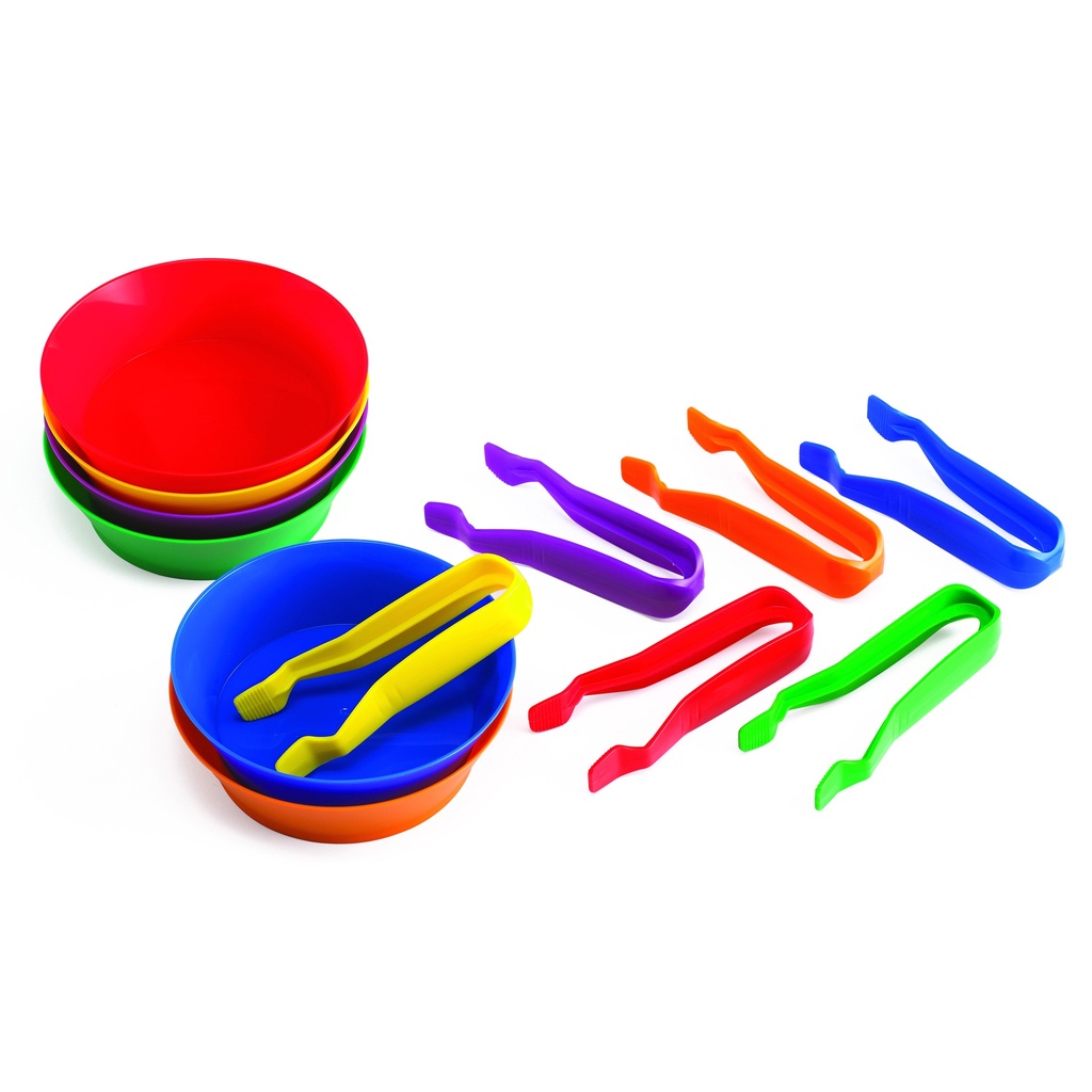 Sorting Bowls & Tweezers Set of 12