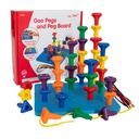 Stacking Shape Pegs & Pegboard Set