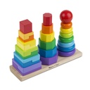 Geometric Stacker Toddler Toy