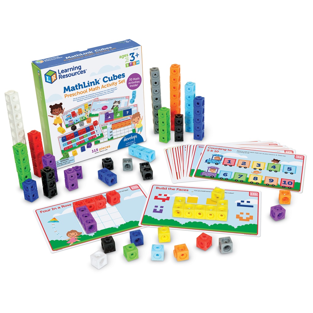 Mathlink® Cubes Preschool Math Activity Set