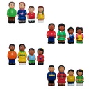 Ethnic Family Figures Set of 16