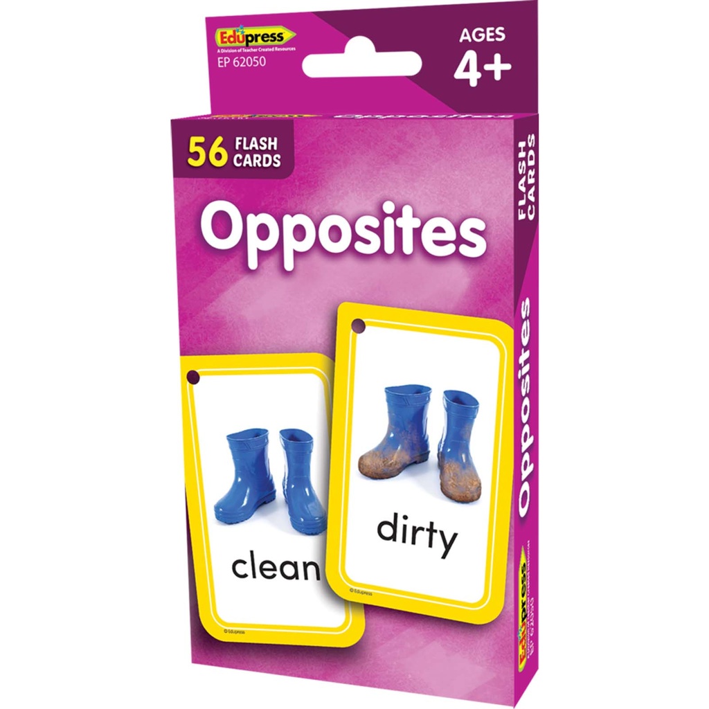 Opposites Flash Cards