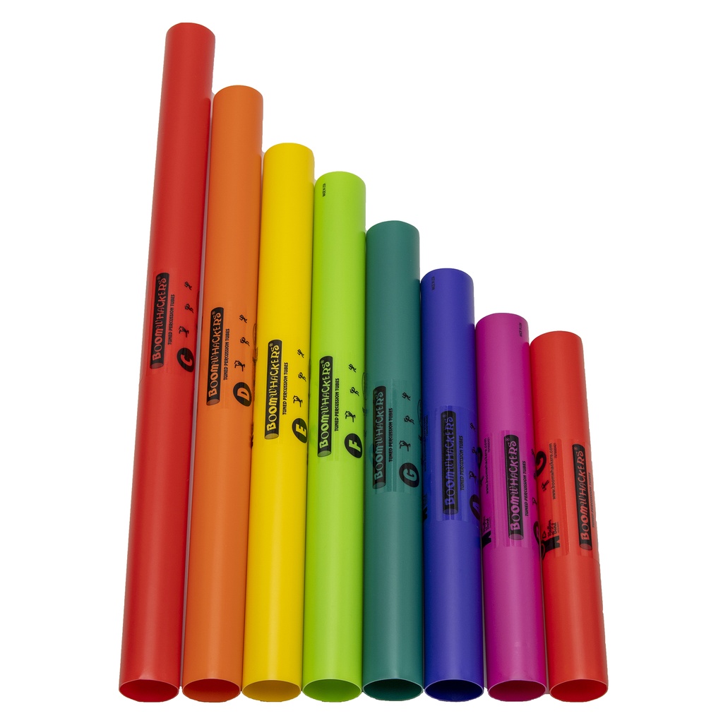 Boomwhackers 8-Note C Major Diatonic Set