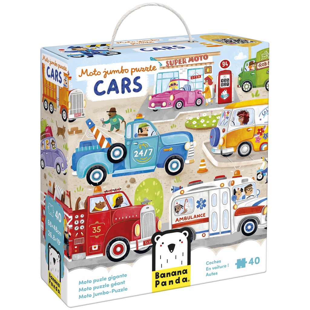 Cars Moto Jumbo Puzzle