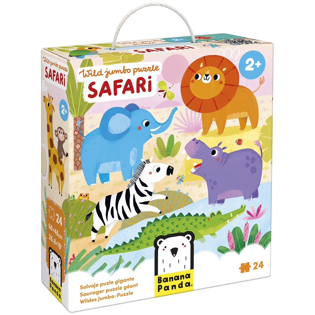 Wild Safari Jumbo Puzzle  